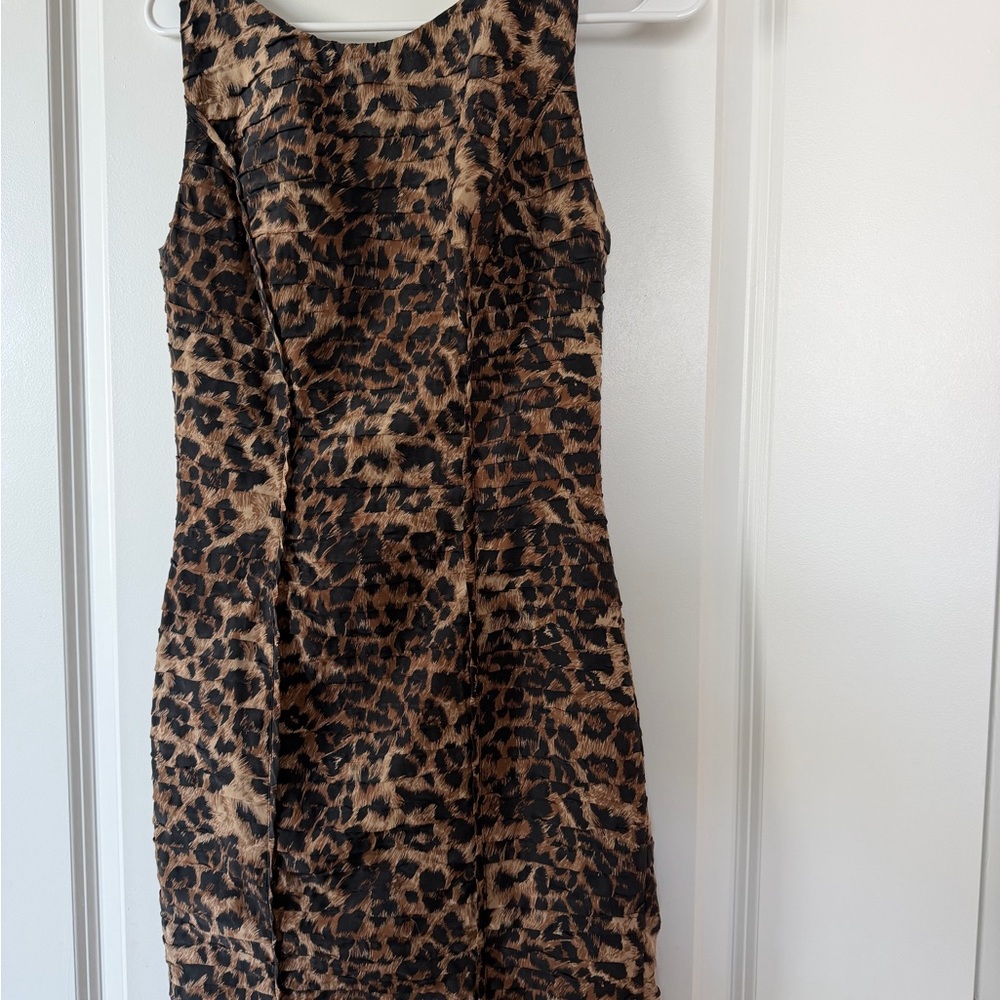 Rebecca minkoff animal print size 4